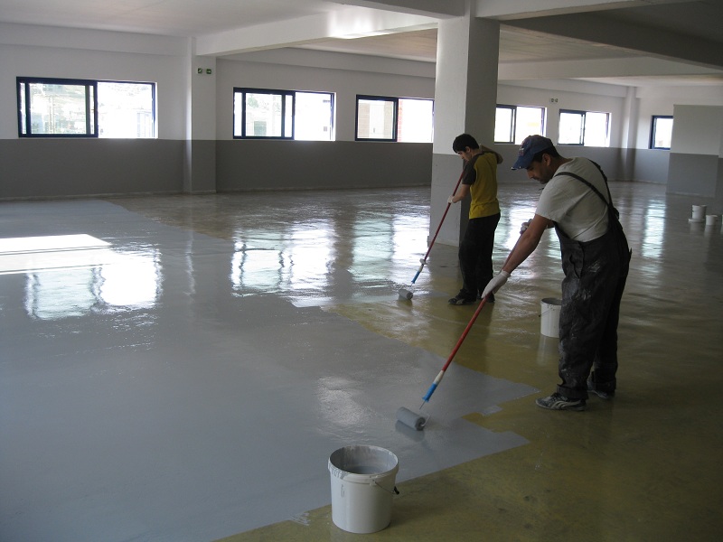 Coating Epoxy Floors Should We Go For Paint Or A Self Leveling